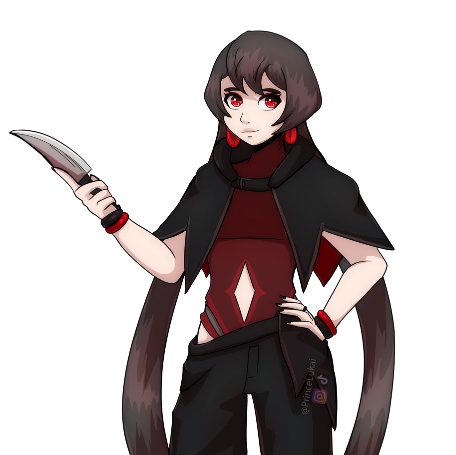 Anime Style Example (OC Comm)