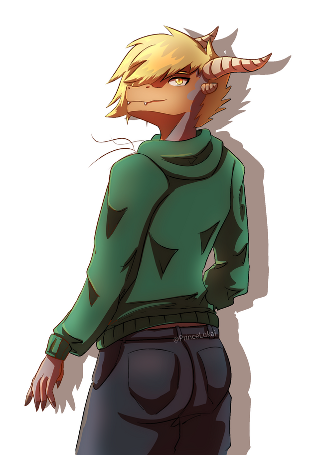 Anthro Example (My Fursona)